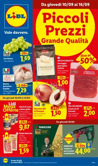 Anteprima del volantino