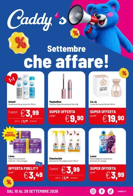 Anteprima del volantino