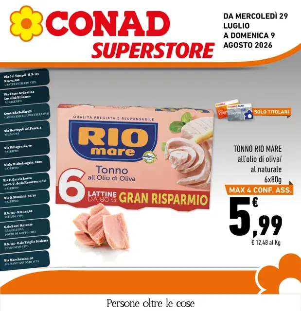 Anteprima del volantino