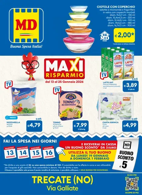 Anteprima del volantino