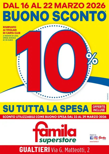 Anteprima del volantino