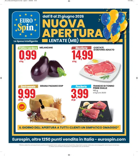 Anteprima del volantino