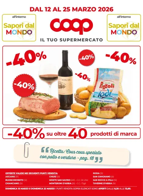 Anteprima del volantino