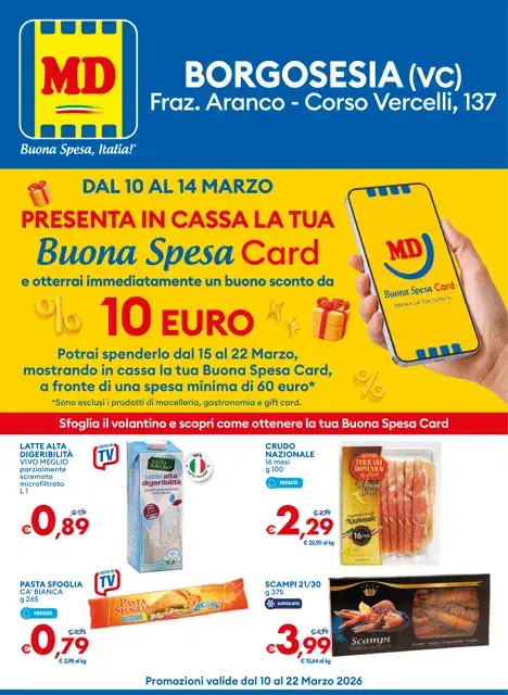 Anteprima del volantino