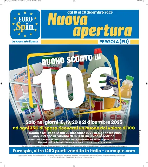 Anteprima del volantino