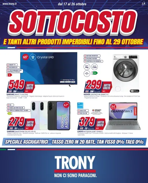 Anteprima del volantino
