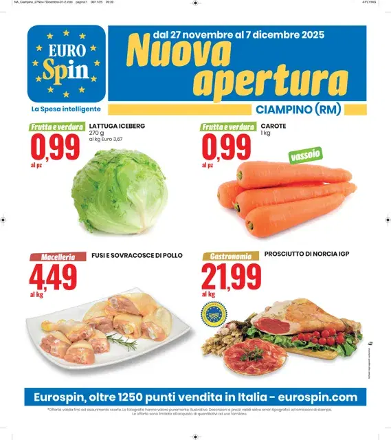 Anteprima del volantino