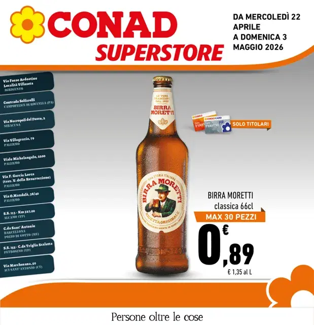 Anteprima del volantino